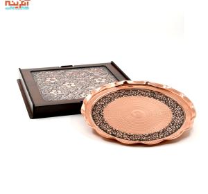 سینی مسی با بسته بندی